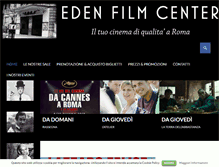 Tablet Screenshot of edenfilmcenter.it